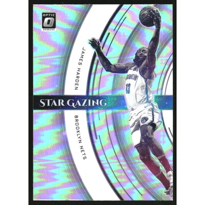 2021-22 Donruss Optic Star Gazing Holo #15 James Harden