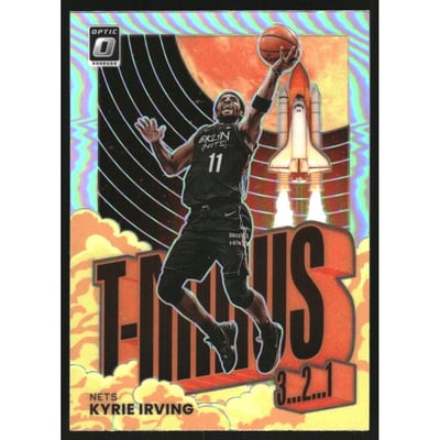 2021-22 Donruss Optic T-Minus 3...2...1... Holo #14 Kyrie Irving