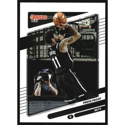 2021-22 Donruss Press Proof Purple #179 Kyrie Irving
