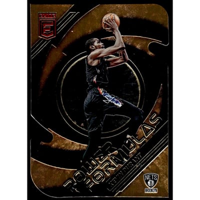 2021-22 Elite Power Formulas Orange Die Cut #24 Kevin Durant