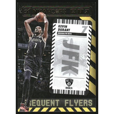 2021-22 Hoops Frequent Flyers Holo #15 Kevin Durant