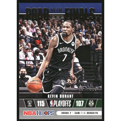 2021-22 Hoops Road to the Finals #44 Kevin Durant/999