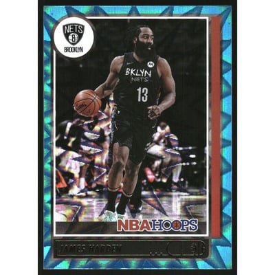 2021-22 Hoops Teal Explosion #67 James Harden