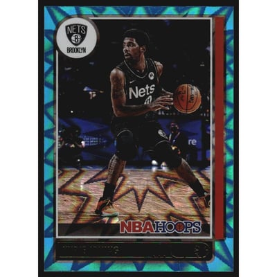 2021-22 Hoops Teal Explosion #77 Kyrie Irving