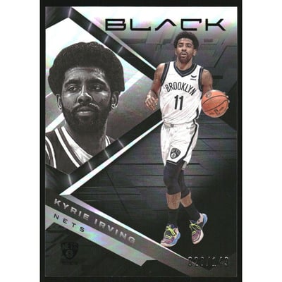 2021-22 Panini Black #18 Kyrie Irving