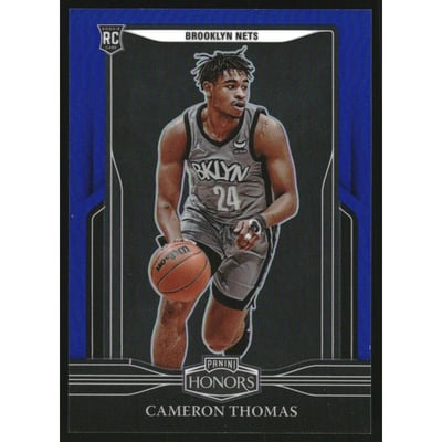 2021-22 Panini Chronicles Blue #697 Cameron Thomas/Honors