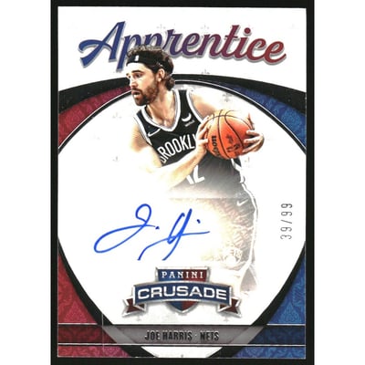 2021-22 Panini Chronicles Excalibur Apprentice Signatures #32 Joe Harris/99