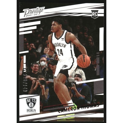 2021-22 Panini Chronicles Red #58 Cameron Thomas/Prestige