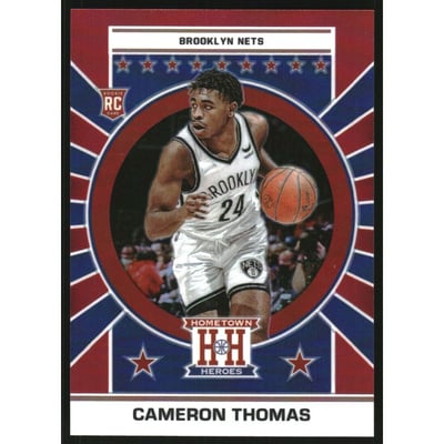 2021-22 Panini Chronicles Red #648 Cameron Thomas/Hometown Heroes Optic