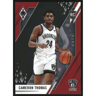 2021-22 Panini Chronicles Red #678 Cameron Thomas/Phoenix