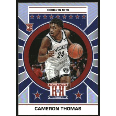 2021-22 Panini Chronicles Silver #648 Cameron Thomas/Hometown Heroes Optic