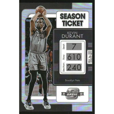 2021-22 Panini Contenders Optic Silver #5 Kevin Durant