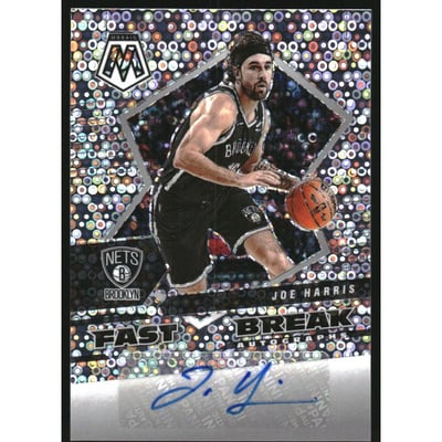 2021-22 Panini Mosaic Autographs Fast Break #15 Joe Harris