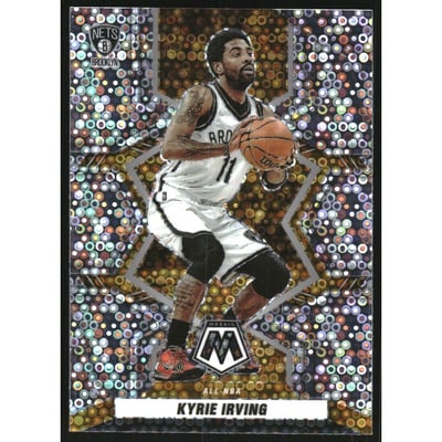 2021-22 Panini Mosaic Mosaic Fast Break Silver #295 Kyrie Irving ALL
