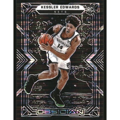 2021-22 Panini Obsidian Electric Etch Asia #184 Kessler Edwards