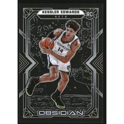 2021-22 Panini Obsidian #184 Kessler Edwards RC