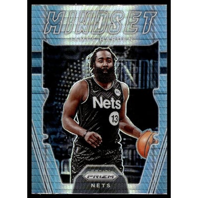 2021-22 Panini Prizm Mindset Prizms Hyper #5 James Harden