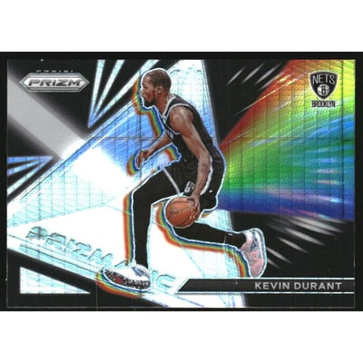 2021-22 Panini Prizm Prizmatic Prizms Hyper #10 Kevin Durant
