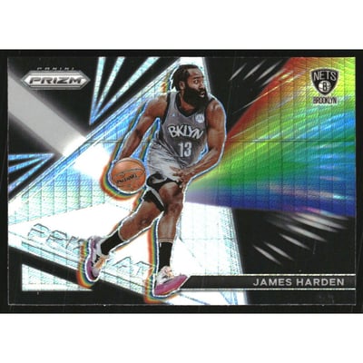 2021-22 Panini Prizm Prizmatic Prizms Hyper #3 James Harden