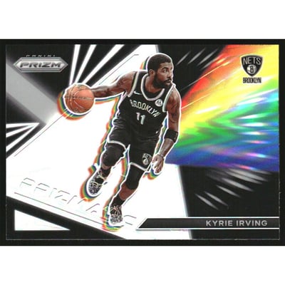 2021-22 Panini Prizm Prizmatic Prizms Silver #15 Kyrie Irving