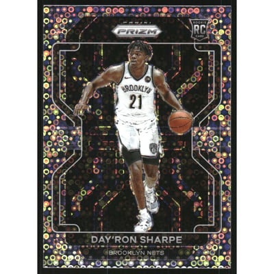 2021-22 Panini Prizm Prizms Fast Break #281 Day'Ron Sharpe