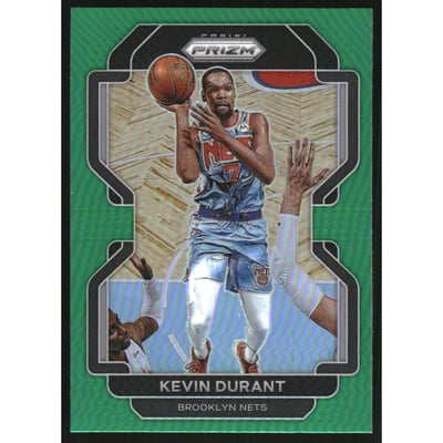 2021-22 Panini Prizm Prizms Green #120 Kevin Durant