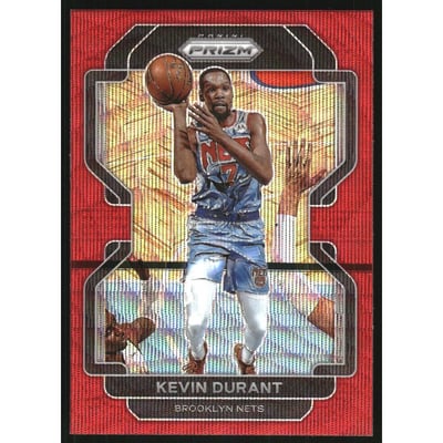 2021-22 Panini Prizm Prizms Hyper #120 Kevin Durant