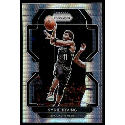 2021-22 Panini Prizm Prizms Hyper #99 Kyrie Irving