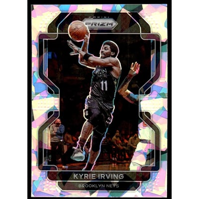 2021-22 Panini Prizm Prizms Ice #99 Kyrie Irving