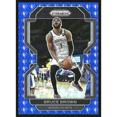 2021-22 Panini Prizm Prizms NBA 75th Anniversary #230 Bruce Brown
