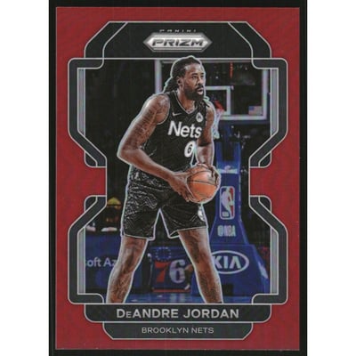 2021-22 Panini Prizm Prizms Red #2 DeAndre Jordan