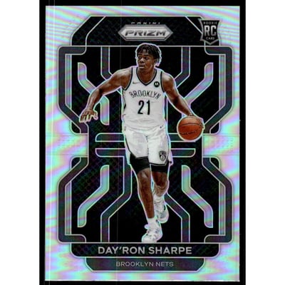 2021-22 Panini Prizm Prizms Silver #281 Day'Ron Sharpe