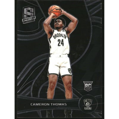 2021-22 Panini Spectra #114 Cameron Thomas RC