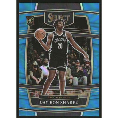 2021-22 Select Prizms Light Blue #33 Day'Ron Sharpe