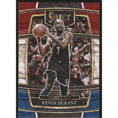 2021-22 Select Prizms Tri-Color #50 Kevin Durant