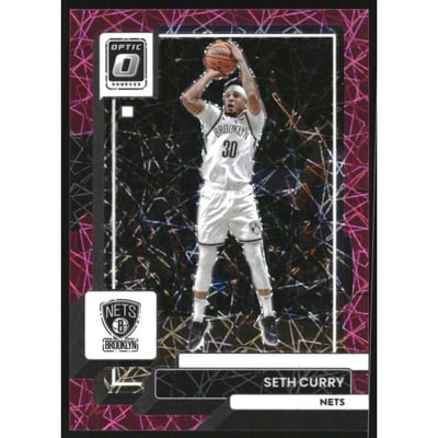 2022-23 Donruss Optic Pink Velocity #29 Seth Curry