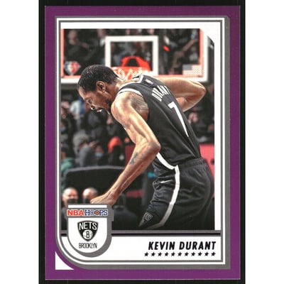 2022-23 Hoops Purple #10 Kevin Durant