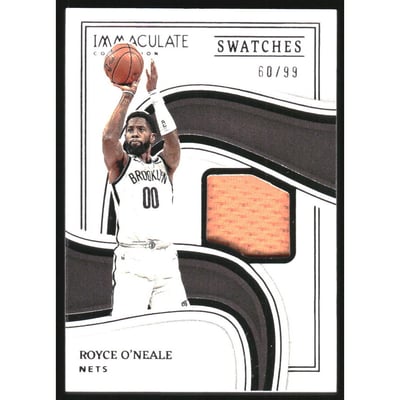 2022-23 Immaculate Collection Swatches #24 Royce O'Neale