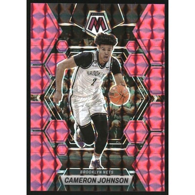 2022-23 Panini Mosaic Mosaic Pink #14 Cameron Johnson