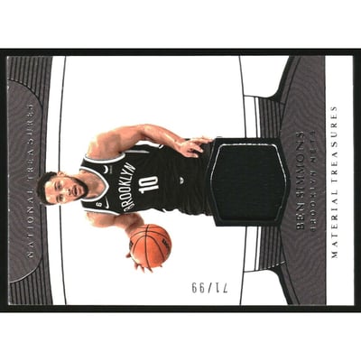 2022-23 Panini National Treasures Material Treasures #18 Ben Simmons