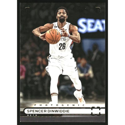 2022-23 Panini PhotoGenic #61 Spencer Dinwiddie