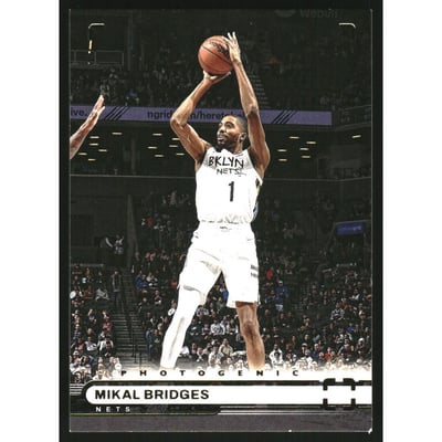 2022-23 Panini PhotoGenic #67 Mikal Bridges
