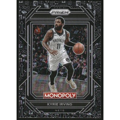 2022-23 Panini Prizm Monopoly Monopoly Black #8 Kyrie Irving