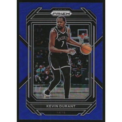 2022-23 Panini Prizm Prizms Blue #10 Kevin Durant