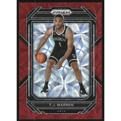 2022-23 Panini Prizm Prizms Choice Red #220 T.J. Warren