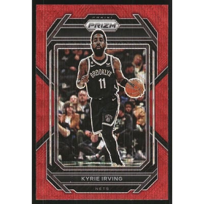 2022-23 Panini Prizm Prizms Ruby Wave #5 Kyrie Irving