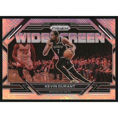 2022-23 Panini Prizm Widescreen Prizms Silver #9 Kevin Durant