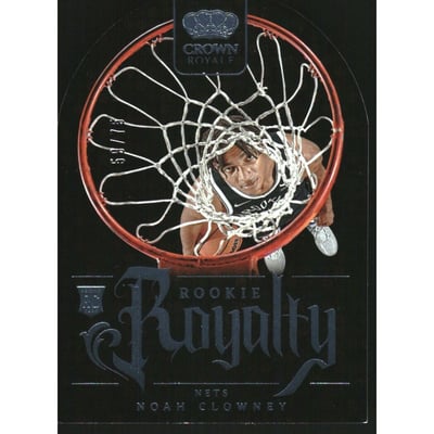 2023-24 Crown Royale Rookie Royalty Blue #34 Noah Clowney