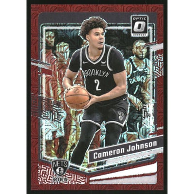 2023-24 Donruss Optic Choice Red #166 Cameron Johnson