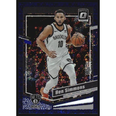 2023-24 Donruss Optic Fast Break Blue #32 Ben Simmons